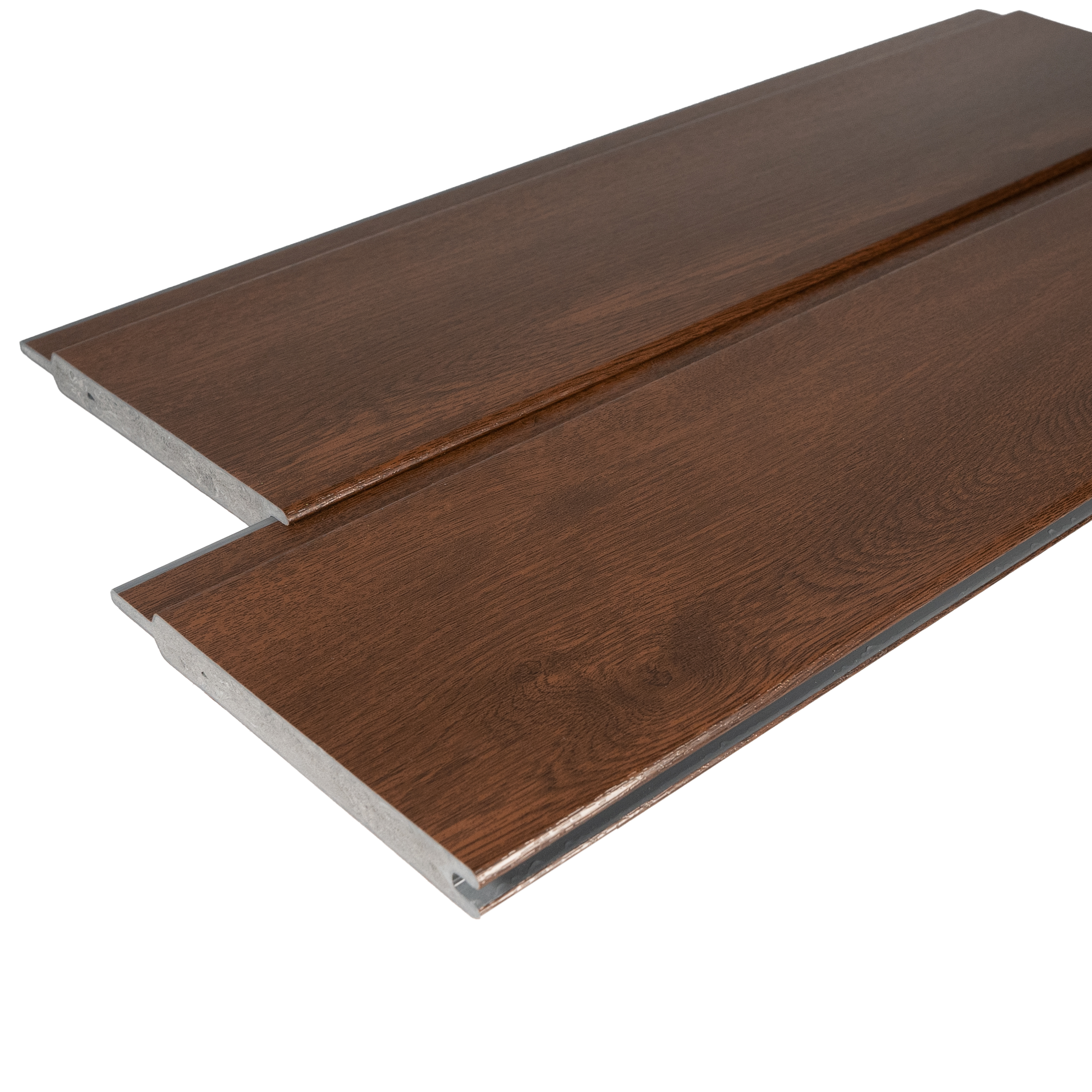 Torfüllung Kunststoff Nussbaum - Massiv Kunststoffbretter für Tore, Türen & Zäune 143 x 15 mm  Torfüllung Kunststoff Nussbaum - Massiv Kunststoffbretter für Tore, Türen & Zäune 143 x 15 mm