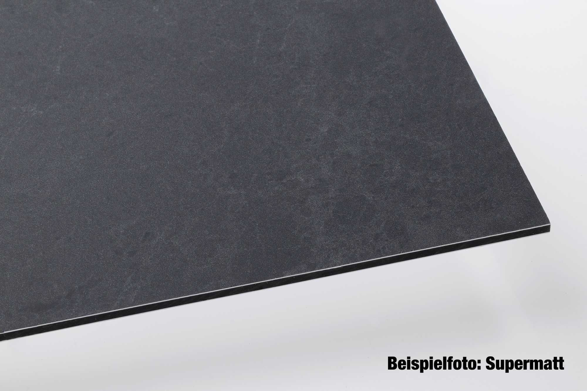 Wandverkleidung Bad Aluverbund - Marmor Schwarz Supermatt | ALUCOM®