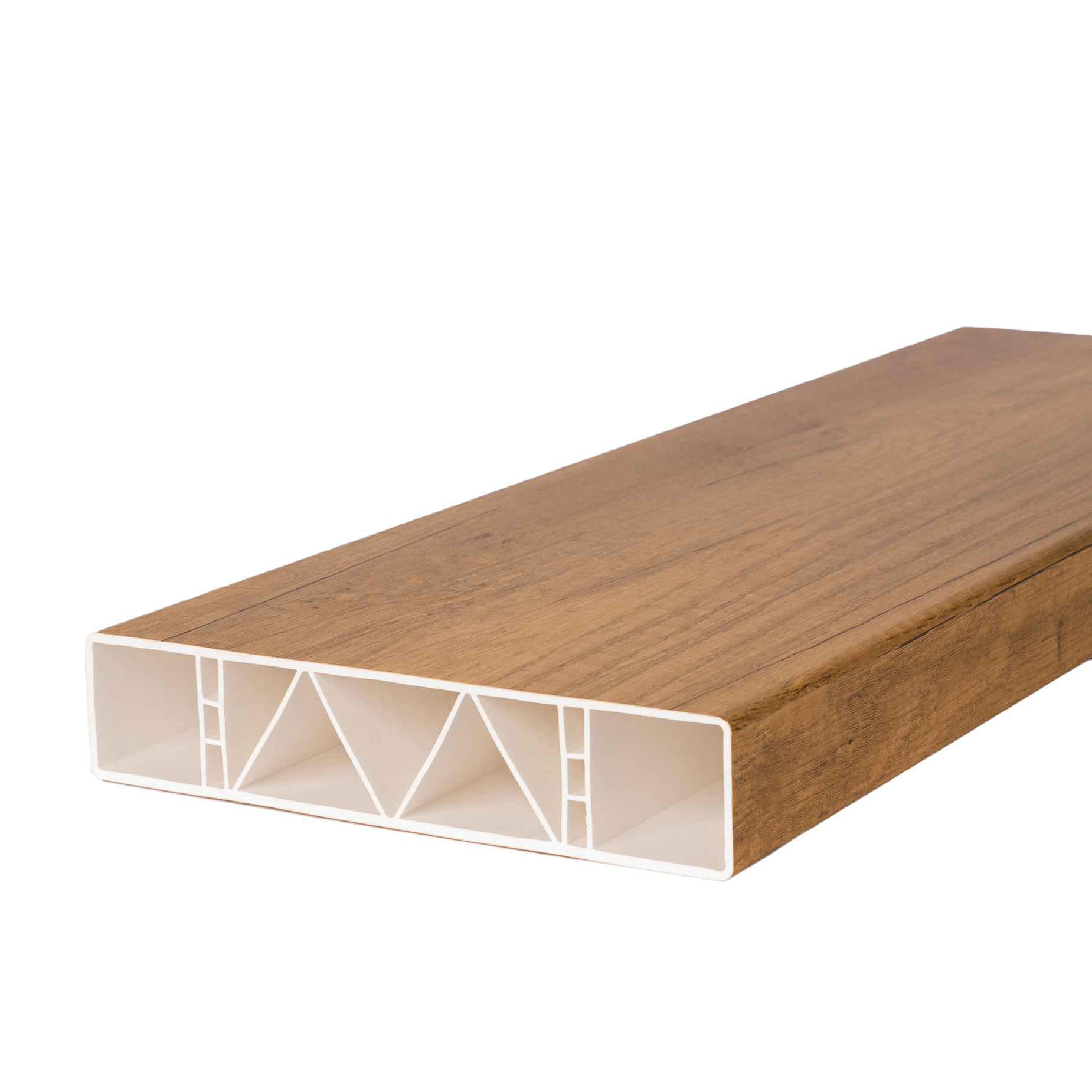 Lattenprofil Kunststoff Desert Oak | MIKUPAN® STRONG 170 x 35 mm Lattenprofil Kunststoff Desert Oak | MIKUPAN® STRONG 170 x 35 mm