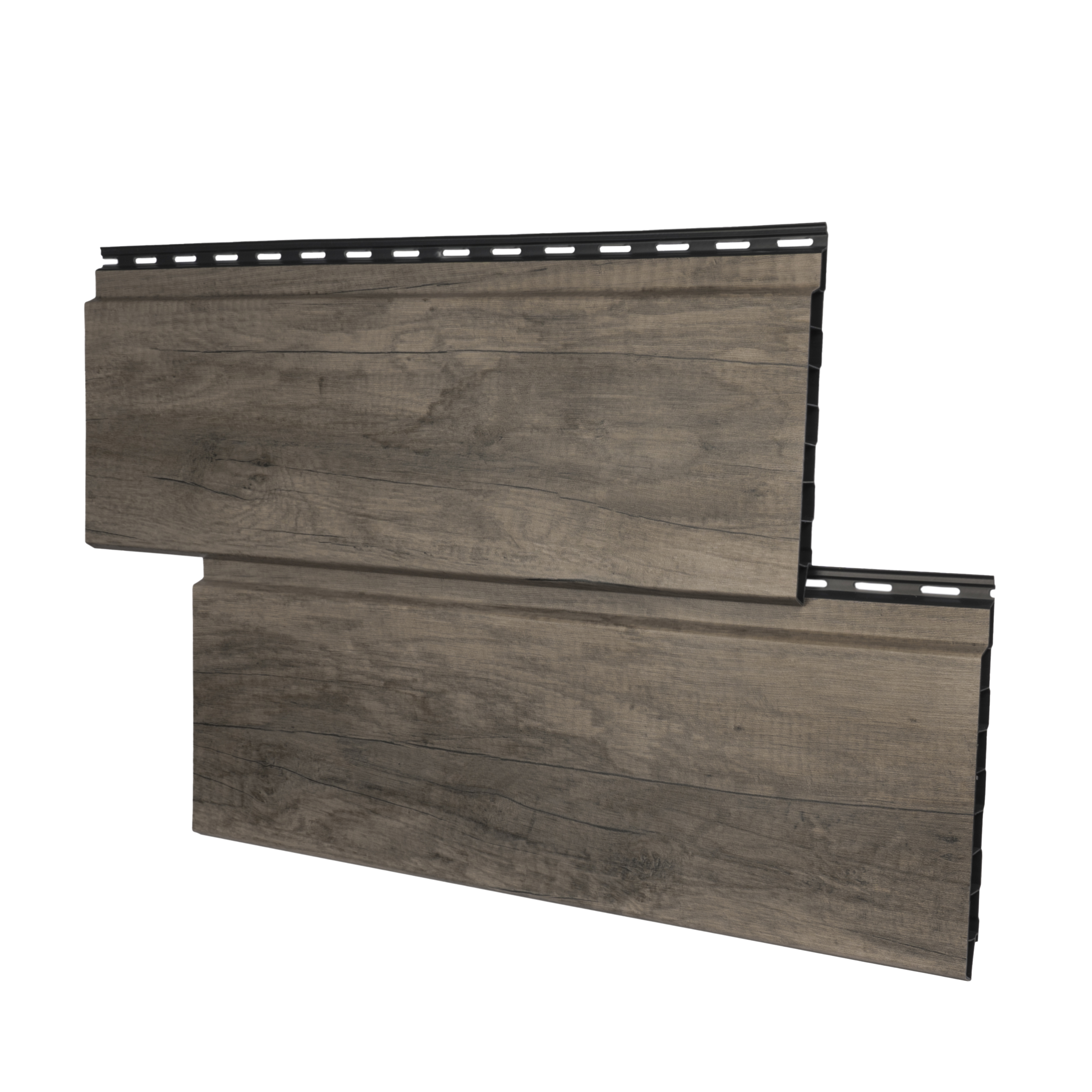 Rhombusleiste Kunststoff MIKUPAN® 180 Flex Rhombusfassade Monument Oak