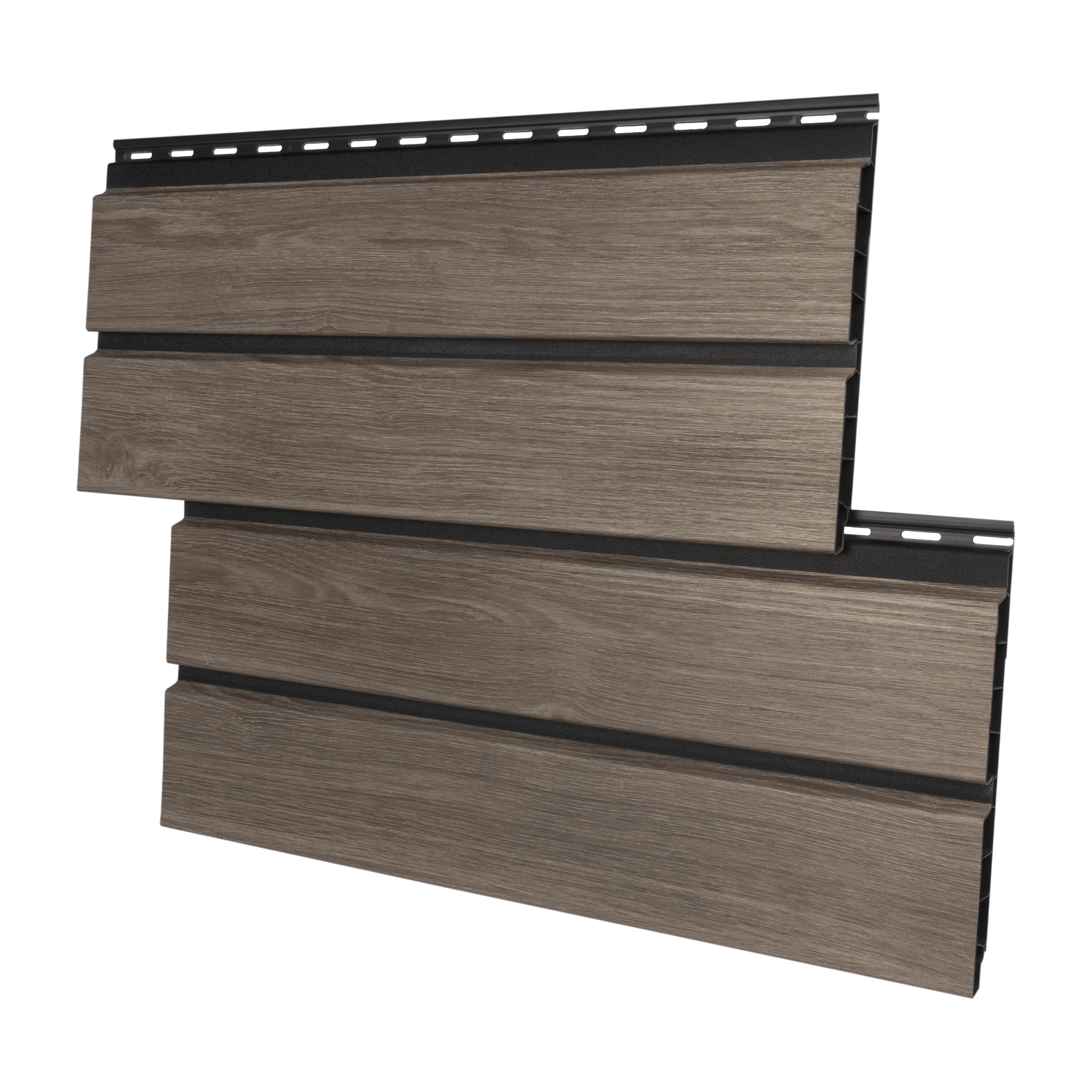 Rhombusleiste Kunststoff MIKUPAN® 200 Shadow Rhombusfassade - Sheffield Oak Grey Rhombusleiste Kunststoff MIKUPAN® 200 Shadow Rhombusfassade - Sheffield Oak Grey