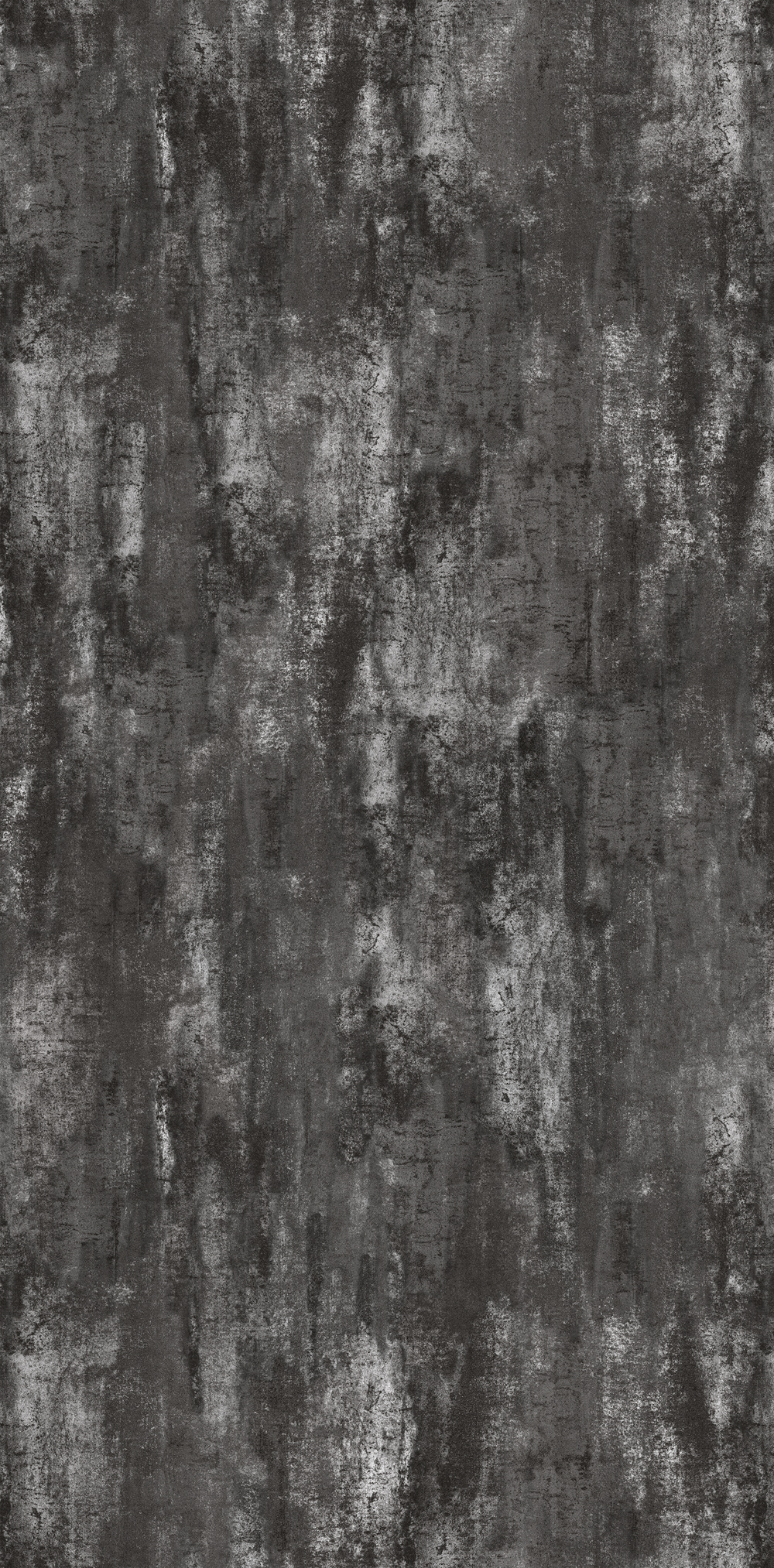 Wandverkleidung Bad Aluverbund - Metall oxidiert dunkel Steinstruktur | ALUCOM®
