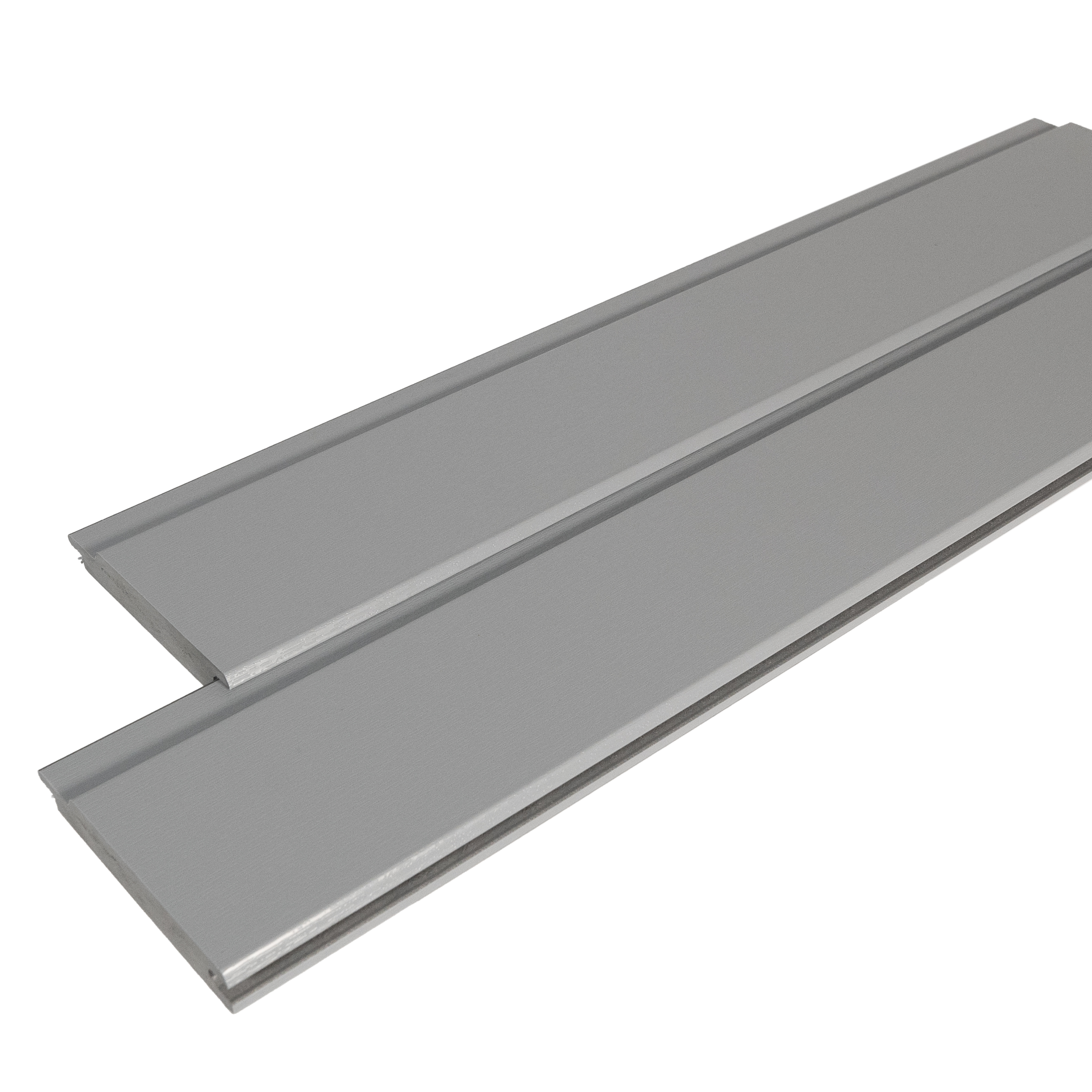 Kömapan® Kunststoffpaneele für Torfüllung und Zäune | Silbergrau ähnl. RAL 7001