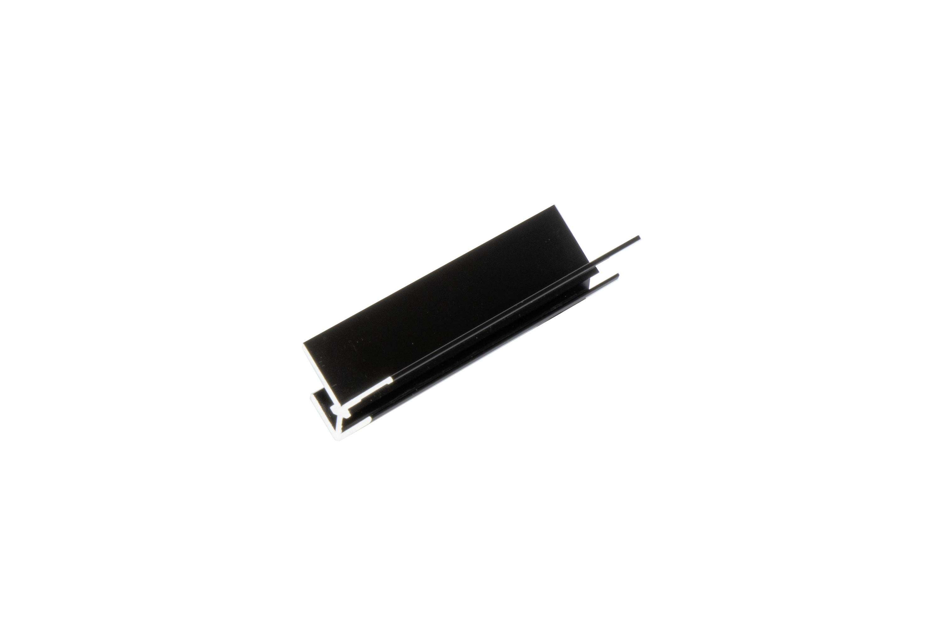 Alu Außeneckprofil 3m Schwarz eloxiert für 3 mm Platten | ALUCOM® Alu Außeneckprofil 3m Schwarz eloxiert für 3 mm Platten | ALUCOM®