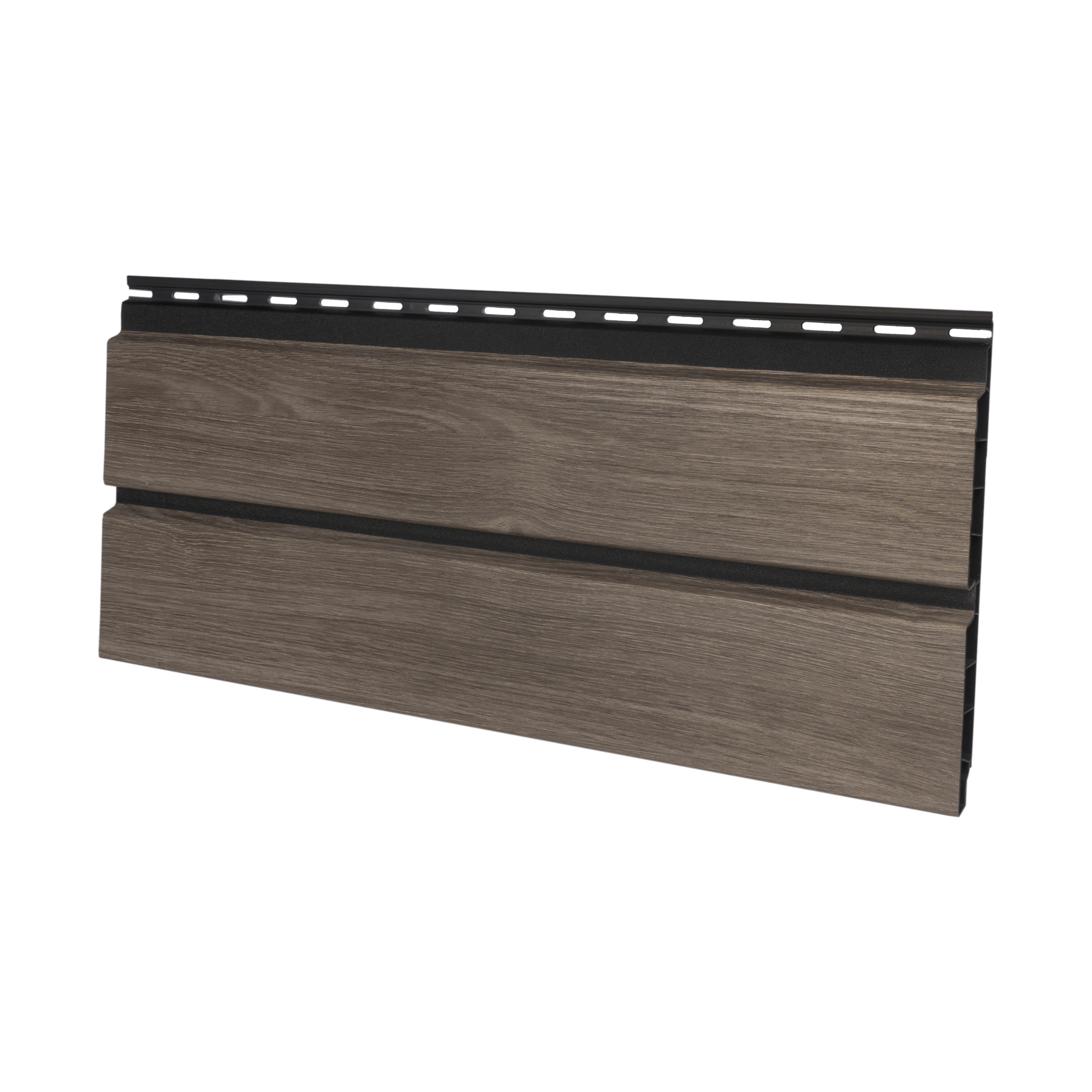 Rhombusleiste Kunststoff MIKUPAN® 200 Shadow Rhombusfassade - Sheffield Oak Grey