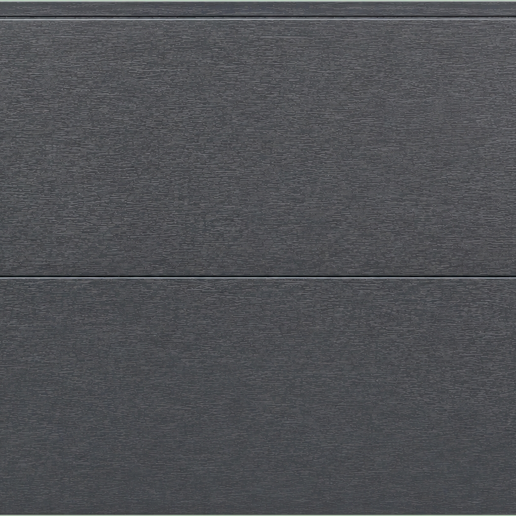 Torfüllung Kunststoff Mikupan 200 Plus 200 x 17 mm - Anthrazit