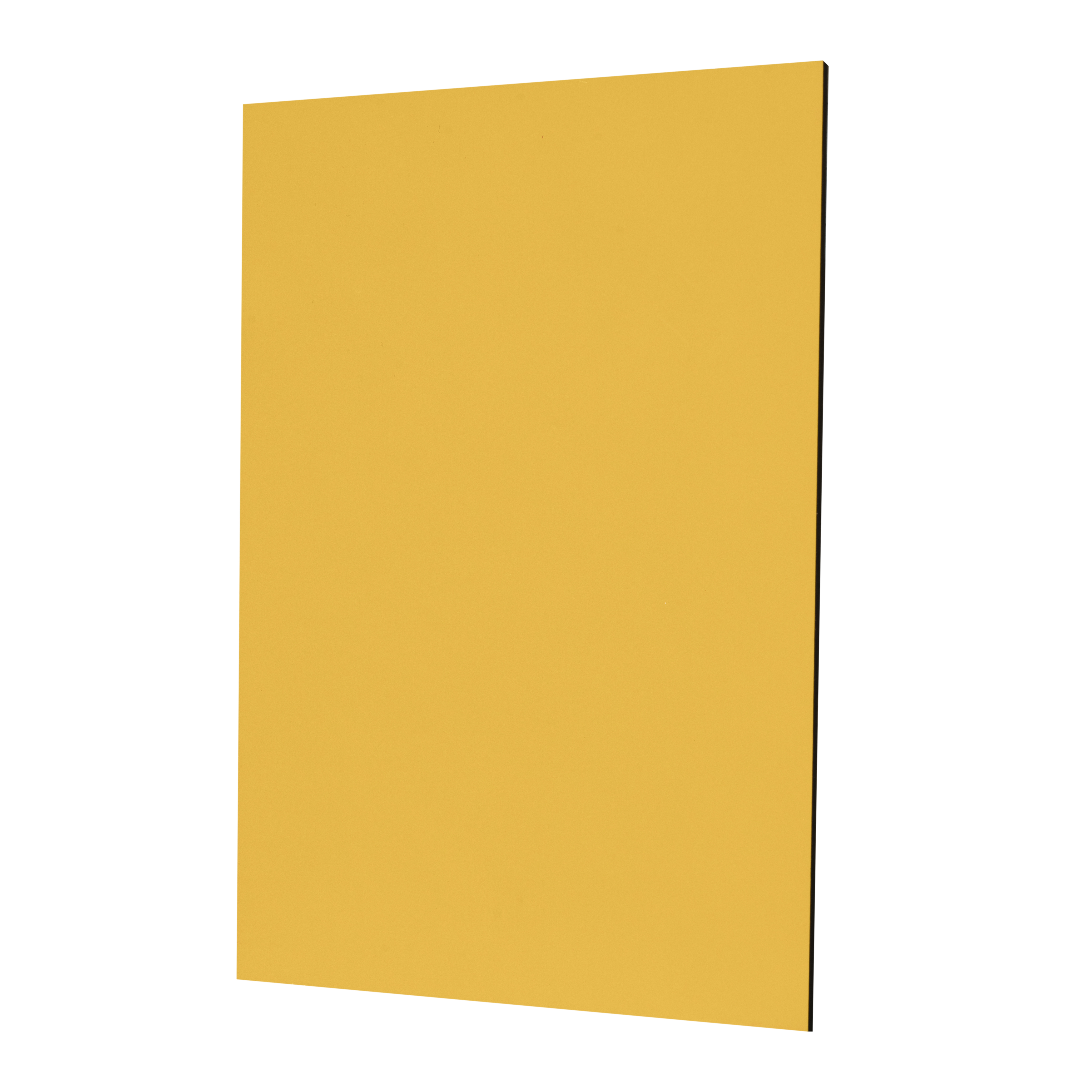 Alu Verbundplatte beidseitig Gelb matt | ALUCOM® Alu Verbundplatte beidseitig Gelb matt | ALUCOM®