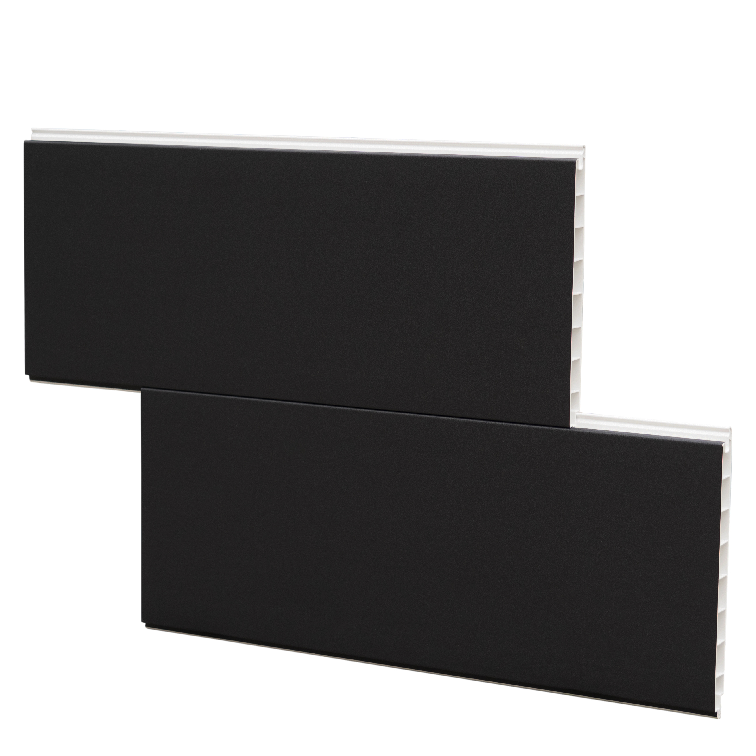 Verkleidungsprofil MIKUPAN® 200 Smart Fassaden & Dachkastenverkleidung - Black Ulti Matt ähnl. RAL 9005 Verkleidungsprofil MIKUPAN® 200 Smart Fassaden & Dachkastenverkleidung - Black Ulti Matt ähnl. RAL 9005