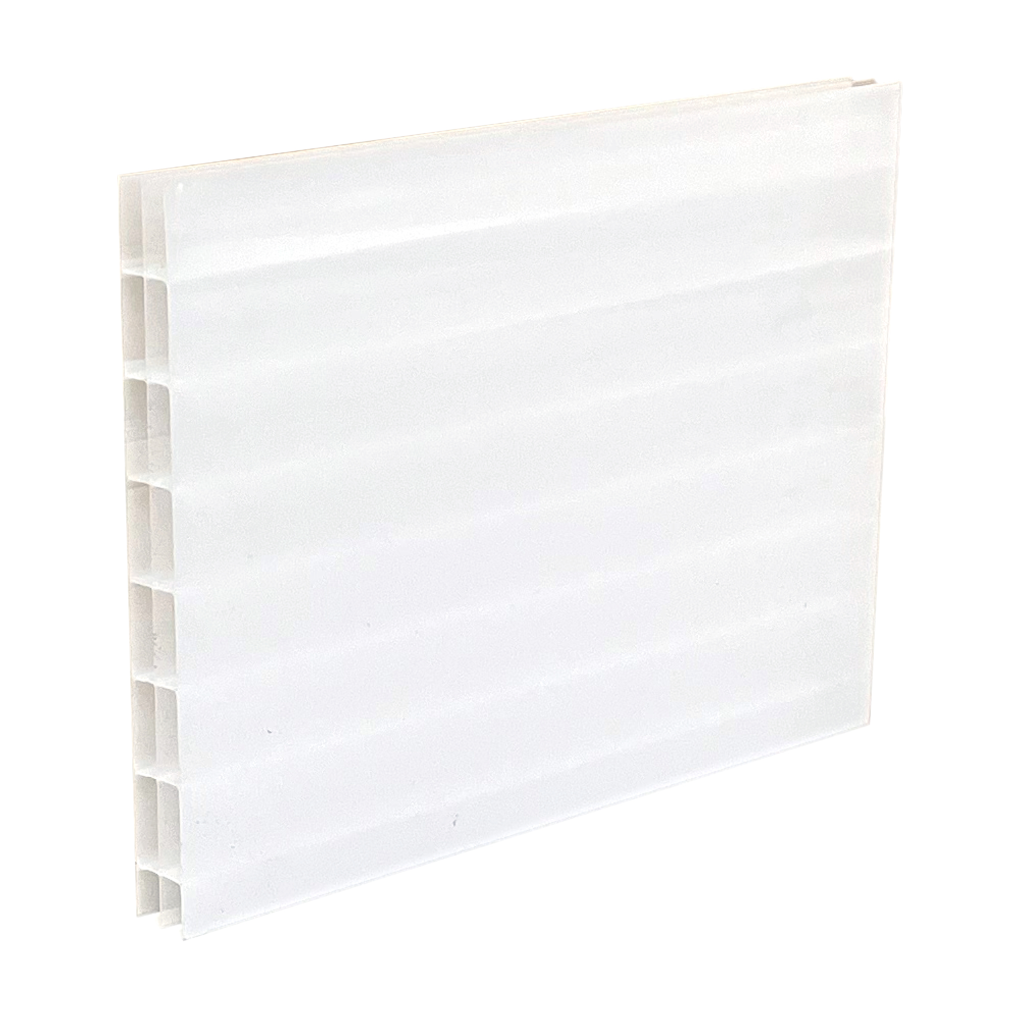 Doppelstegplatte 16 mm Weiß / Opal - Polycarbonat Hohlkammerplatten 3-fach Doppelstegplatte 16 mm Weiß / Opal - Polycarbonat Hohlkammerplatten 3-fach