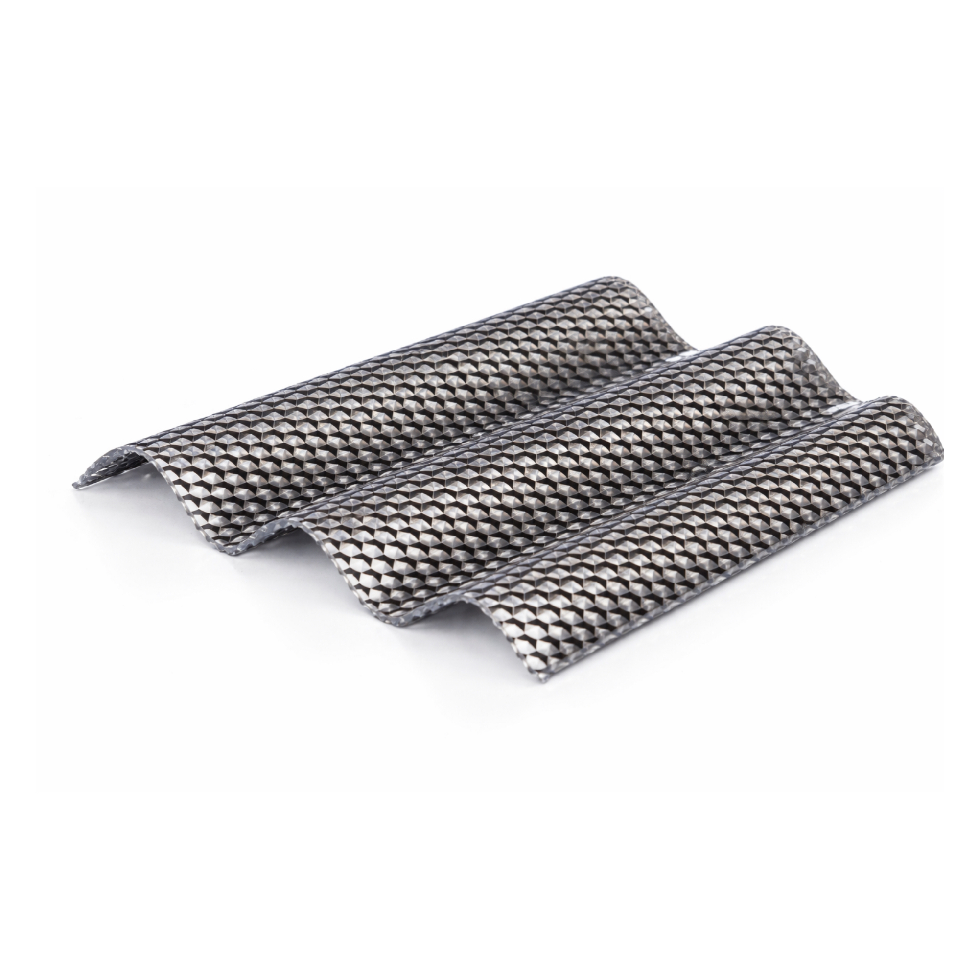 Polycarbonat Wellplatten Graphit Grau Wabe Sinus 76/18 2,8mm - GARANTIERT HAGELSICHER