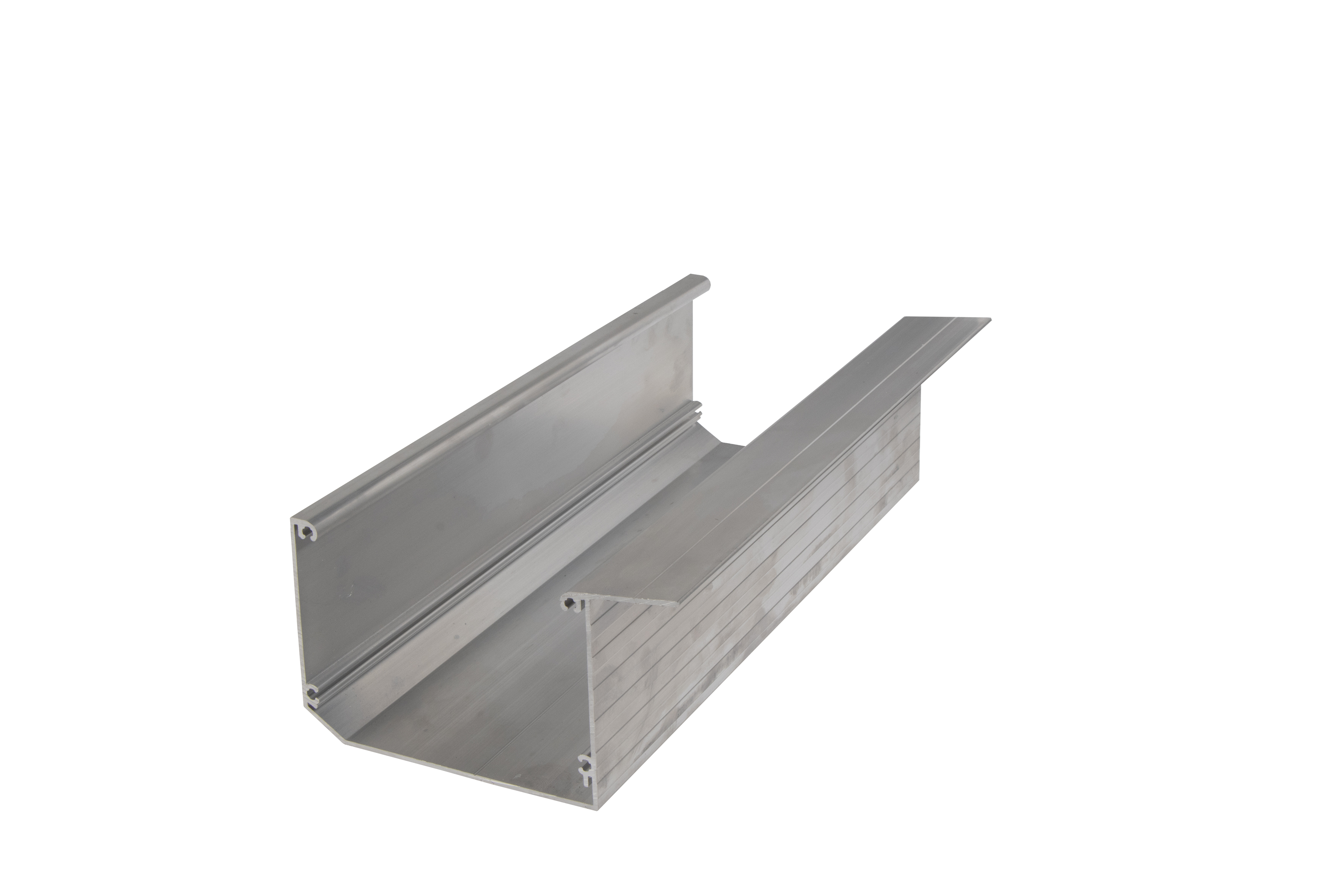 Kastenrinne / Regenrinne Alu Preßblank - 110 x 80 mm Kastenrinne / Regenrinne Alu Preßblank - 110 x 80 mm