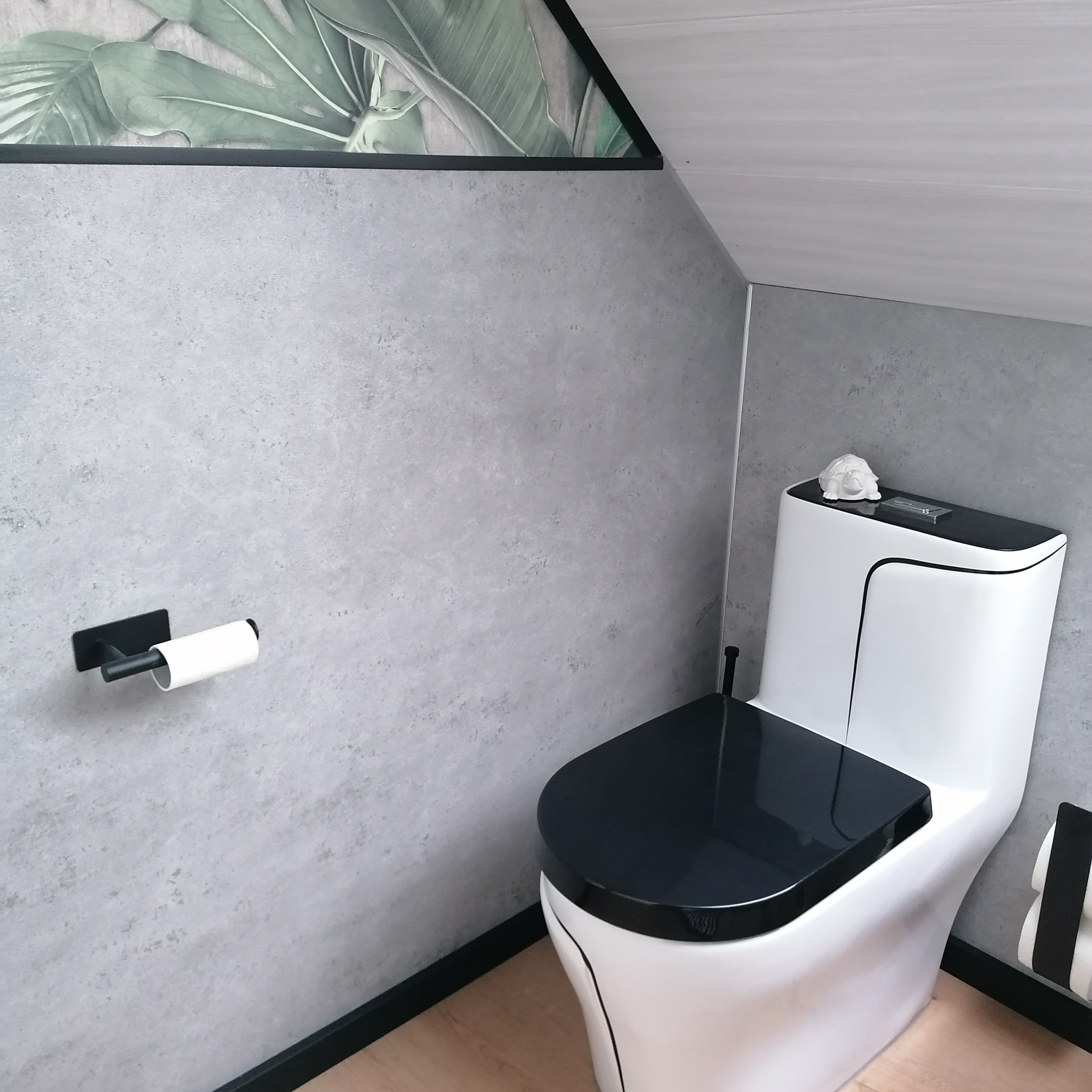 Wandverkleidung Bad Aluverbund - Stein Grau | ALUCOM® Design Interieur