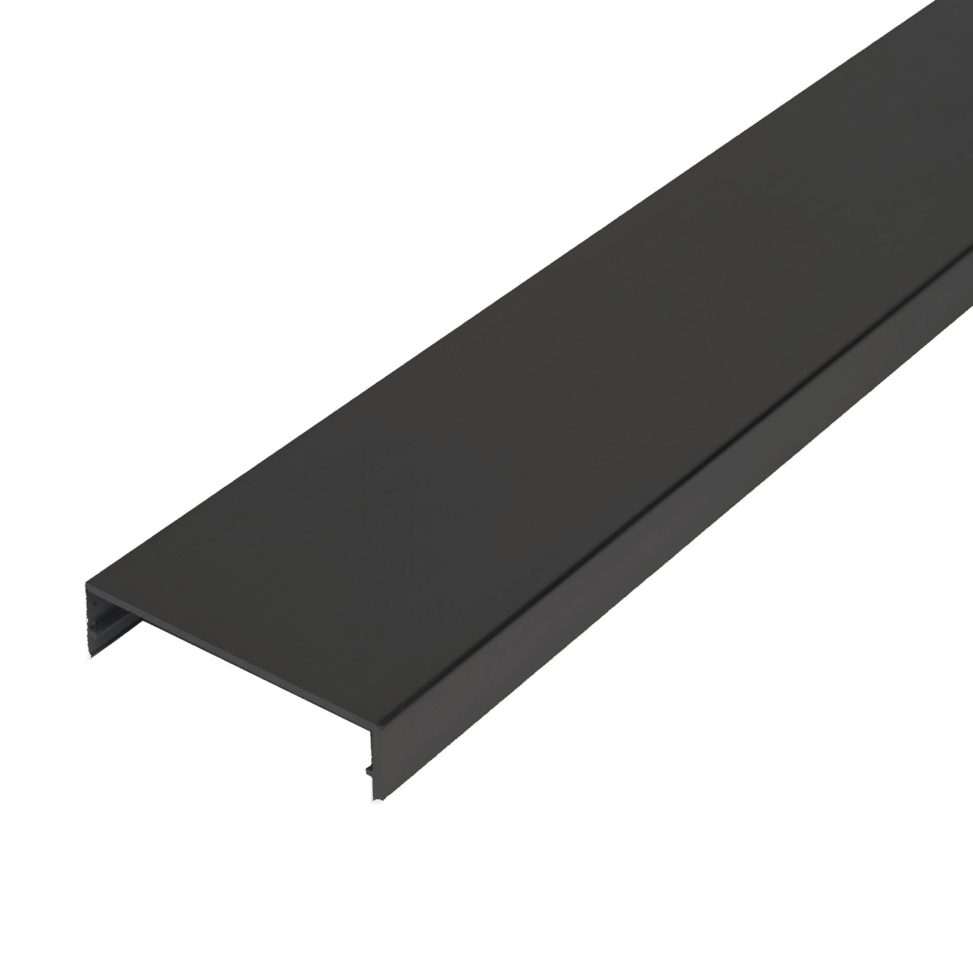 Klemmdeckel Anthrazit Alu - 60 mm breit  Klemmdeckel Anthrazit Alu - 60 mm breit